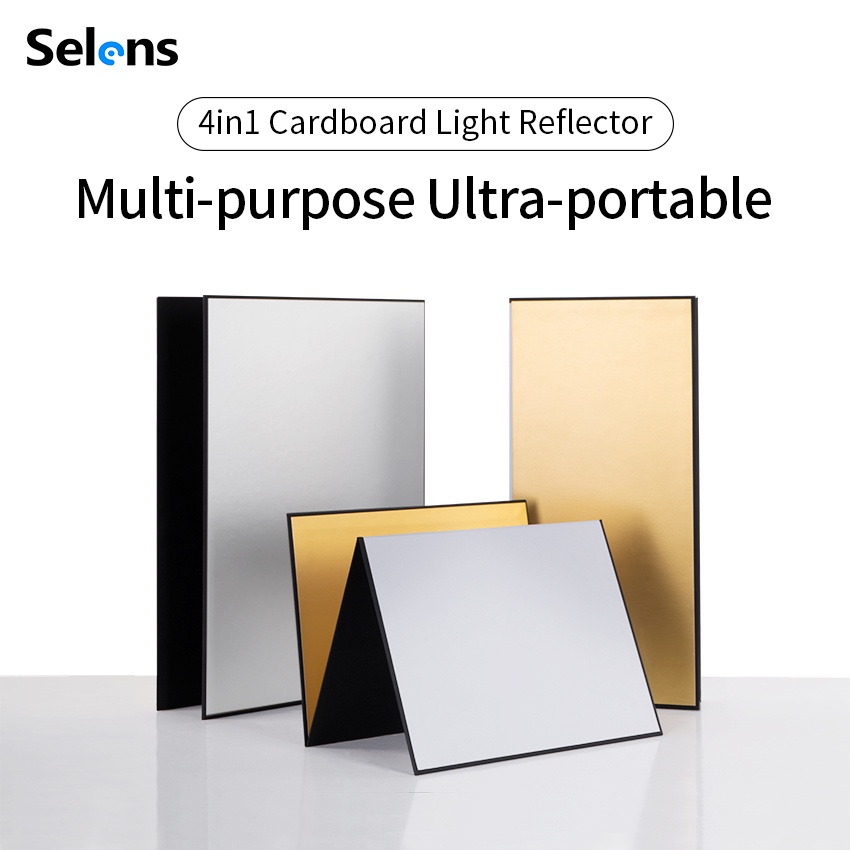 Lighting In Photography Book - Selens reflektor cahaya fotografi A3/A4 karton