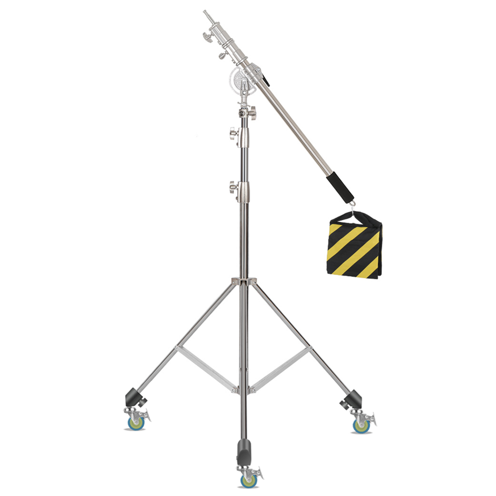 Photography Lighting Material - SH 2.8M dudukan lampu baja tahan
