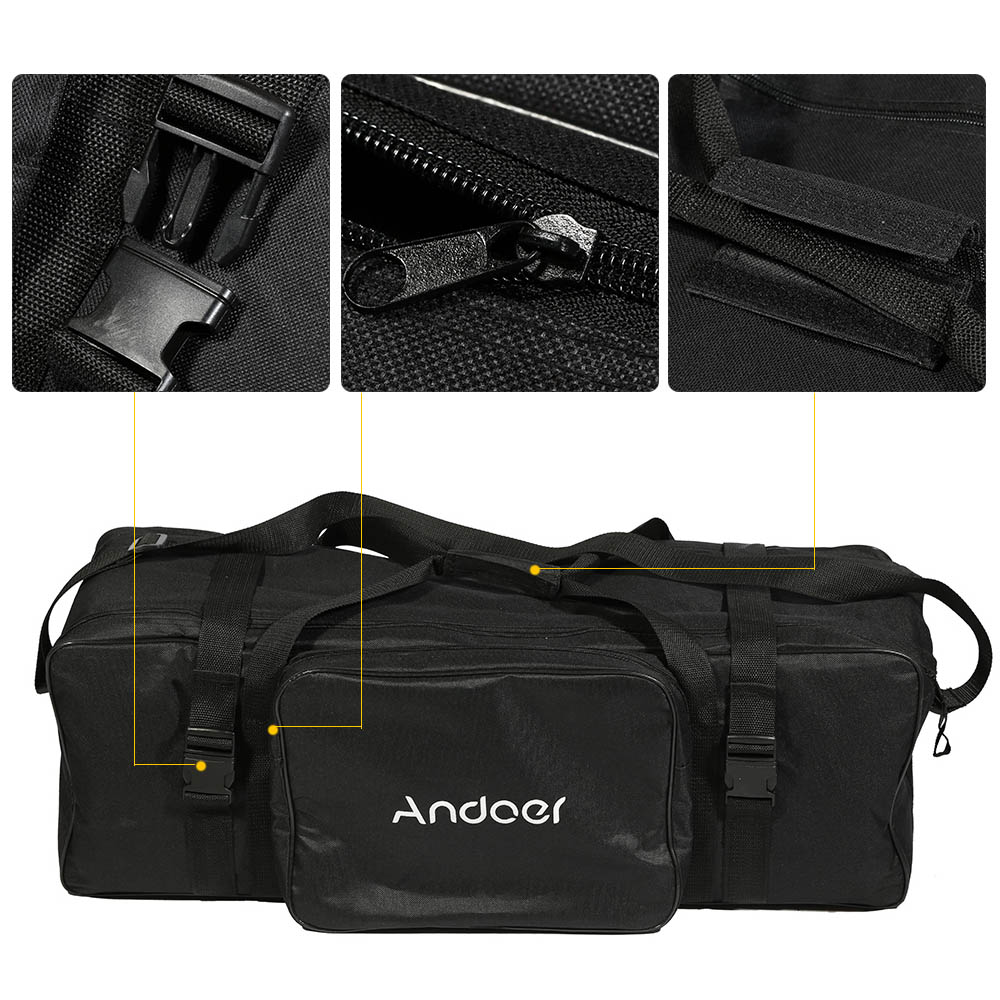Photography Umbrella Lighting Kit - Tas Pembawa Berlapis untuk Perlengkapan Studio