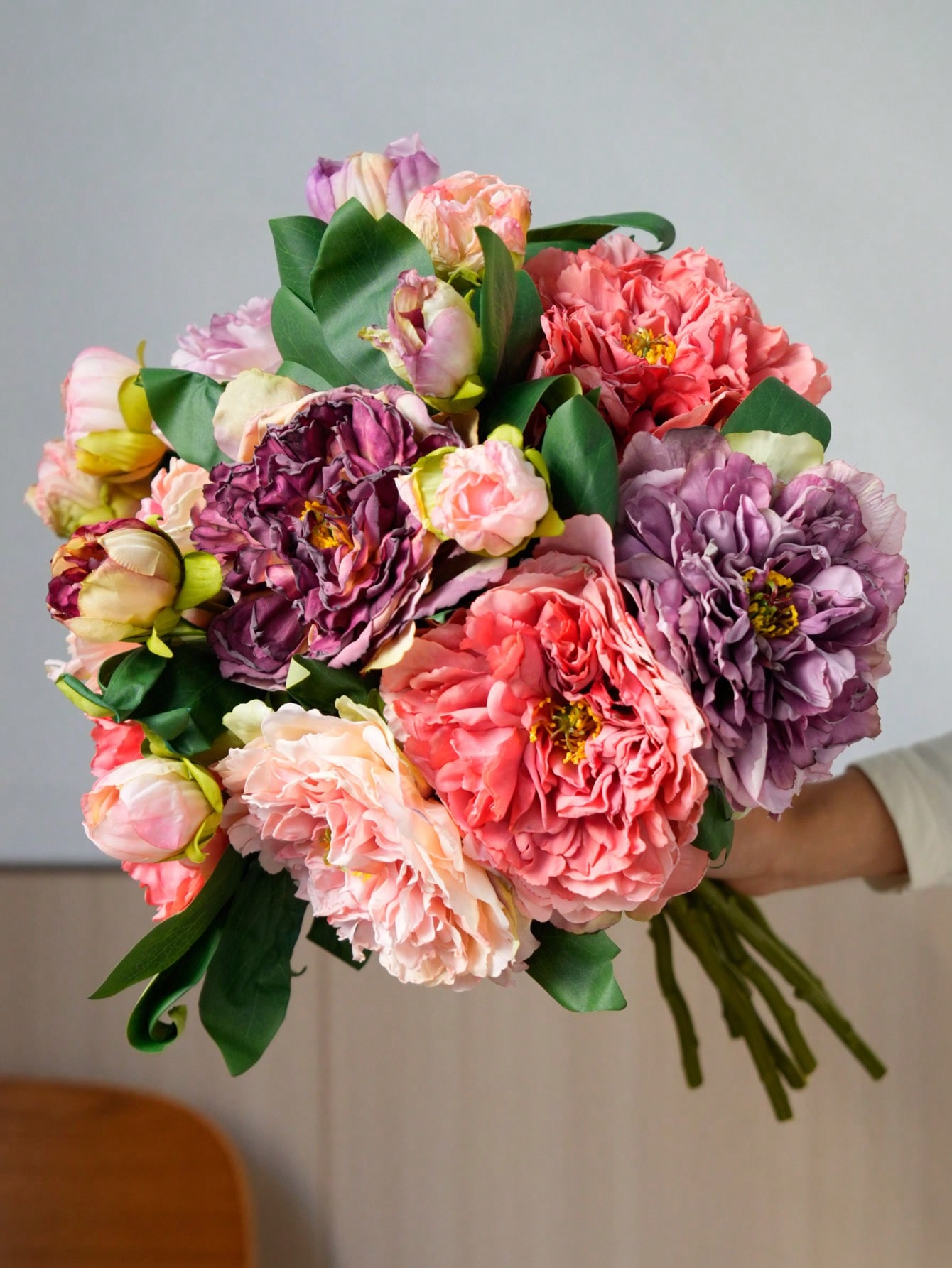 Photography Artificial Lighting - 1 Buah Bunga Peony Simulasi Mewah