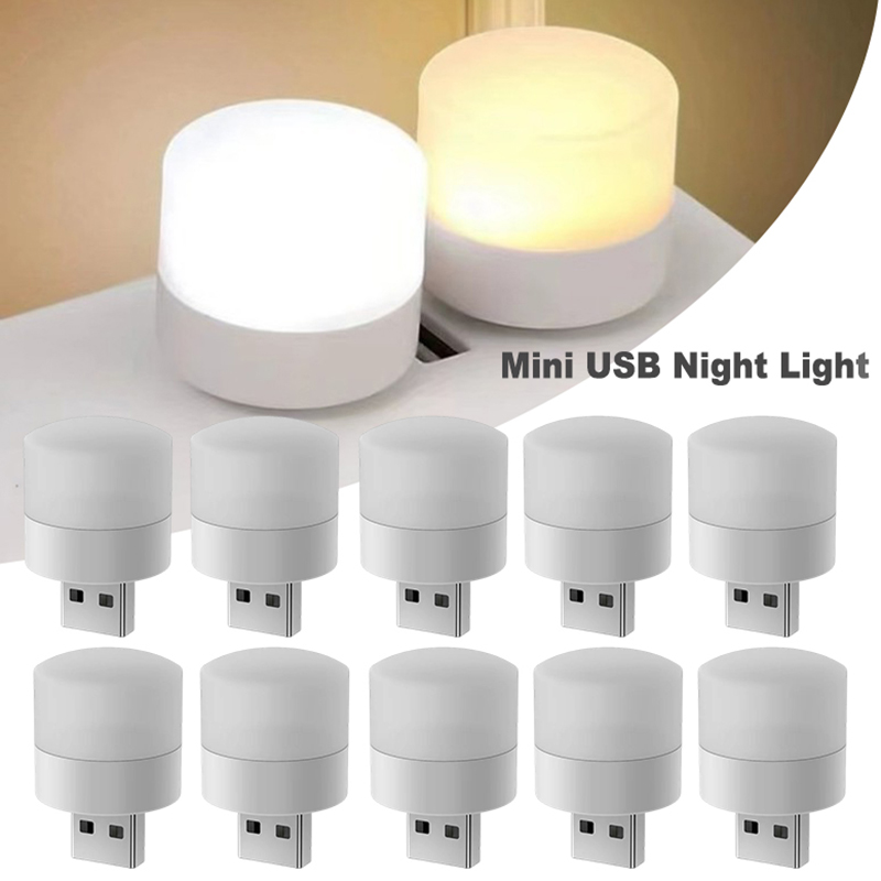 Photography Lighting Book - 1/20 Buah Lampu Malam USB Mini