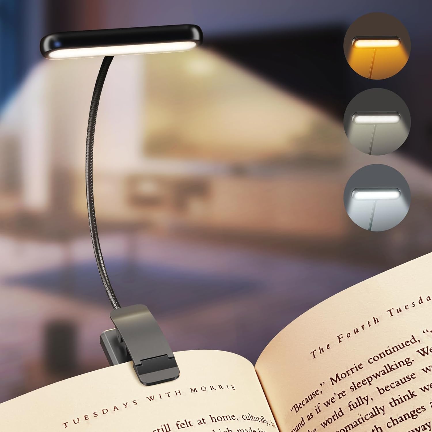 Photography Lighting Book - Lampu Buku 14 LED USB Isi