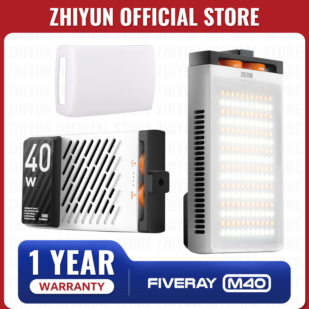 Photography Lighting Outdoor - Lampu LED ZHIYUN Official FIVERAY M40