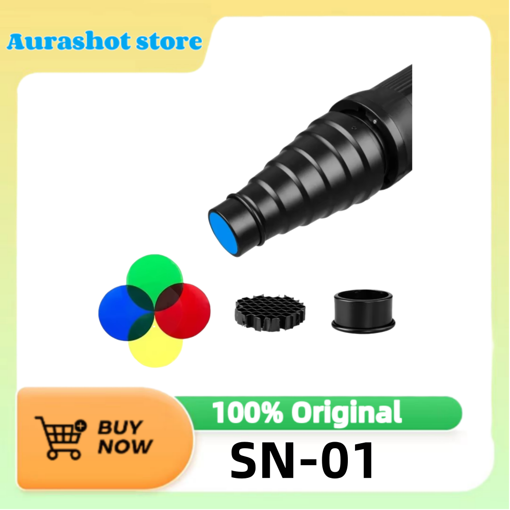 Photography Lighting Types - SN-01 Bowens Mount Snoot Besar Asli,