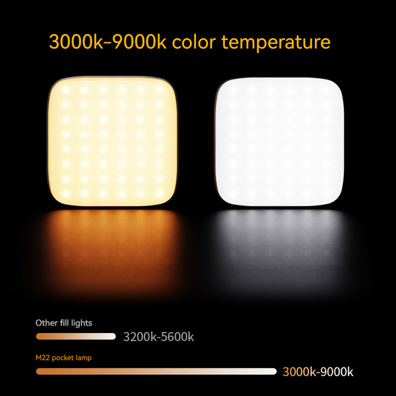 Photography Mobile Lighting - RGB magnetik Mini, dudukan ponsel portabel