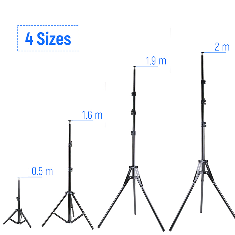 Photography Umbrella Lighting Kit - 200Cm 160Cm 50Cm Lampu Tripod Fotografi