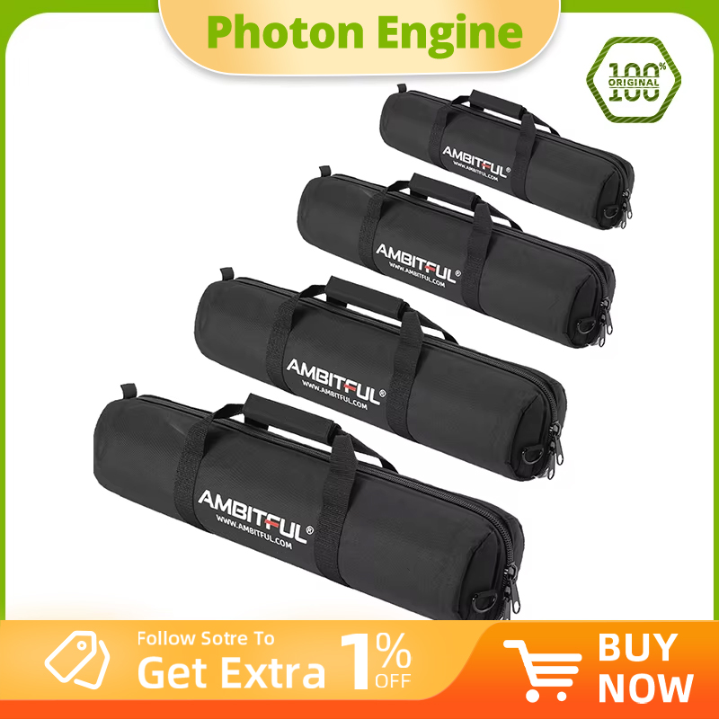 Photography Lighting Bag - 55/60/65/70/75/80/100/125Cm Tas Pembawa Tripod Monopod Kamera