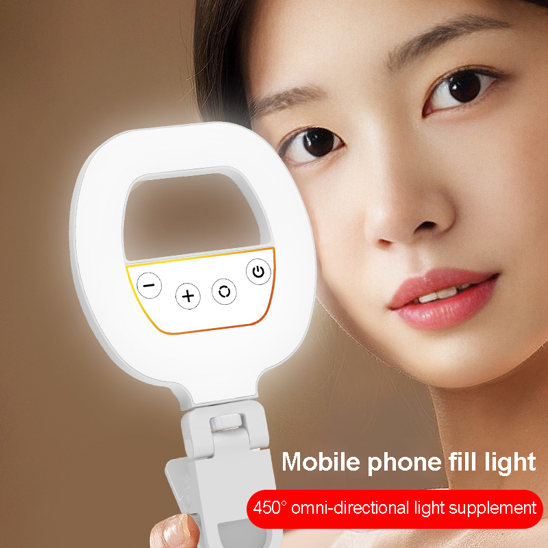 Photography Mobile Lighting - Lampu Led Isi Ulang, Lampu Cincin