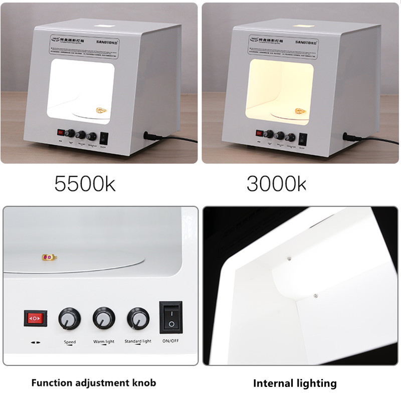 Kotak Lampu Fotografi Studio F - Photography Lighting For Jewelry ulasan dan harga