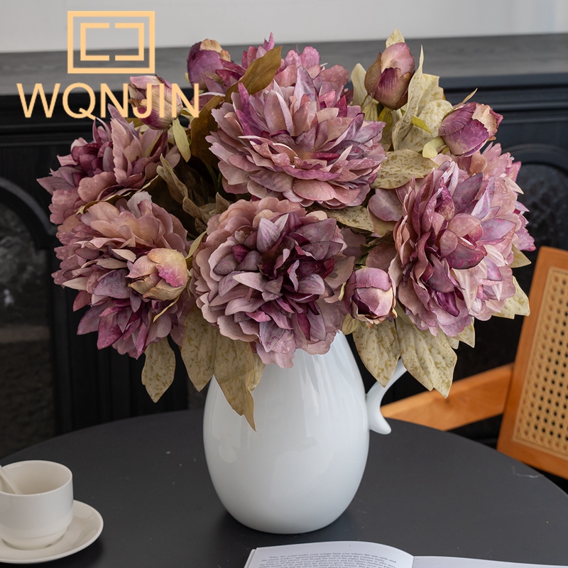 1 Buah Bunga Simulasi Peony Be - Photography Artificial Lighting ulasan dan harga