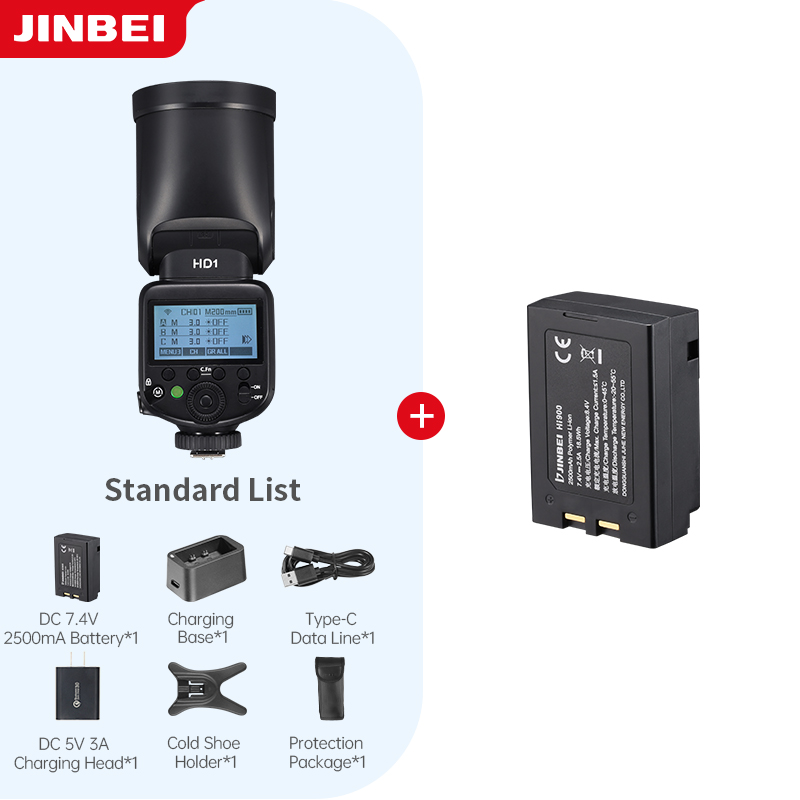 JINBEI HD-1 Round-head HSS Spe - Photography Lighting Outdoor ulasan dan harga