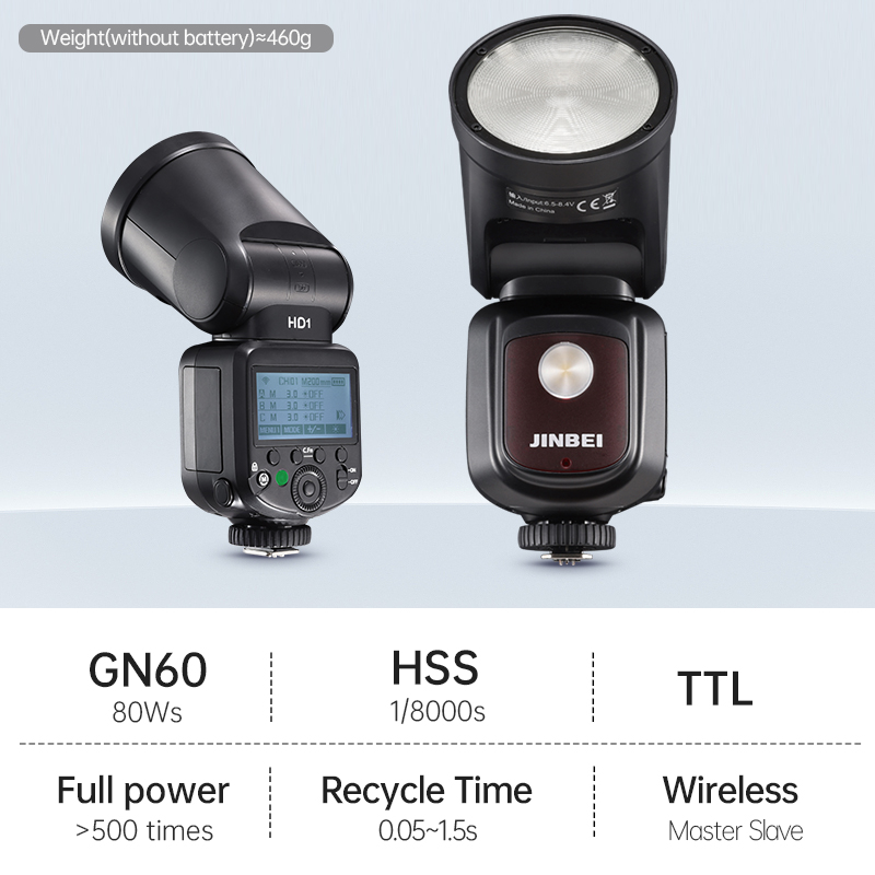 JINBEI HD-1 Round-head HSS Spe - Photography Lighting Outdoor ulasan dan harga
