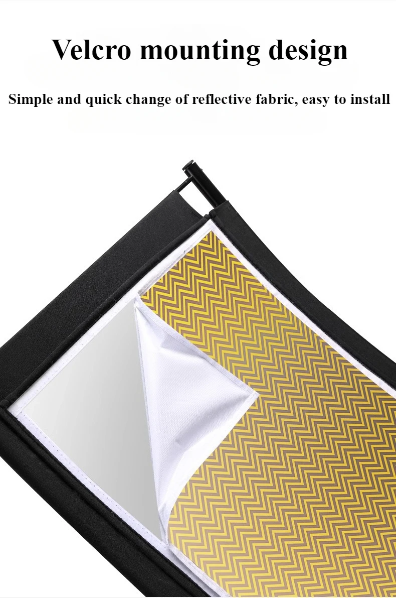 Kain 4 Warna Reflektor Tipe U  - Photography Lighting Types ulasan dan harga