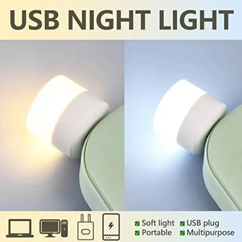 1/20 Buah Lampu Malam USB Mini - Photography Lighting Book ulasan dan harga