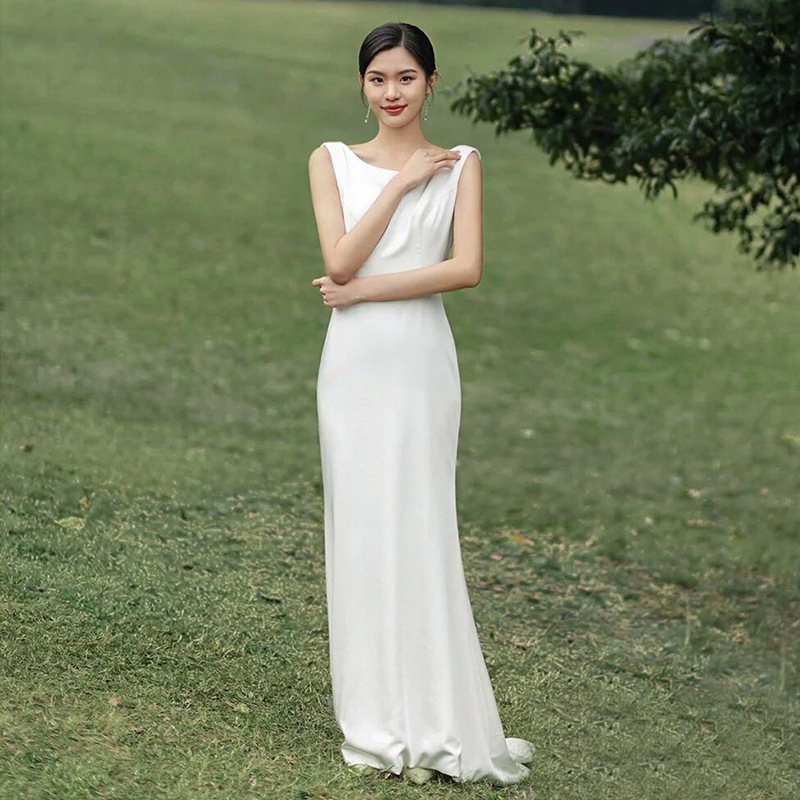 Gaun Pengantin Gaya Korea Ring - Photography Lighting Style ulasan dan harga
