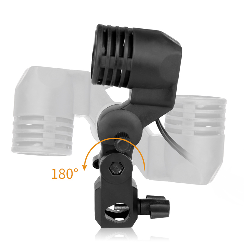1.8M Kabel Kabel Bohlam Berdir - Photography Umbrella Lighting Kit ulasan dan harga