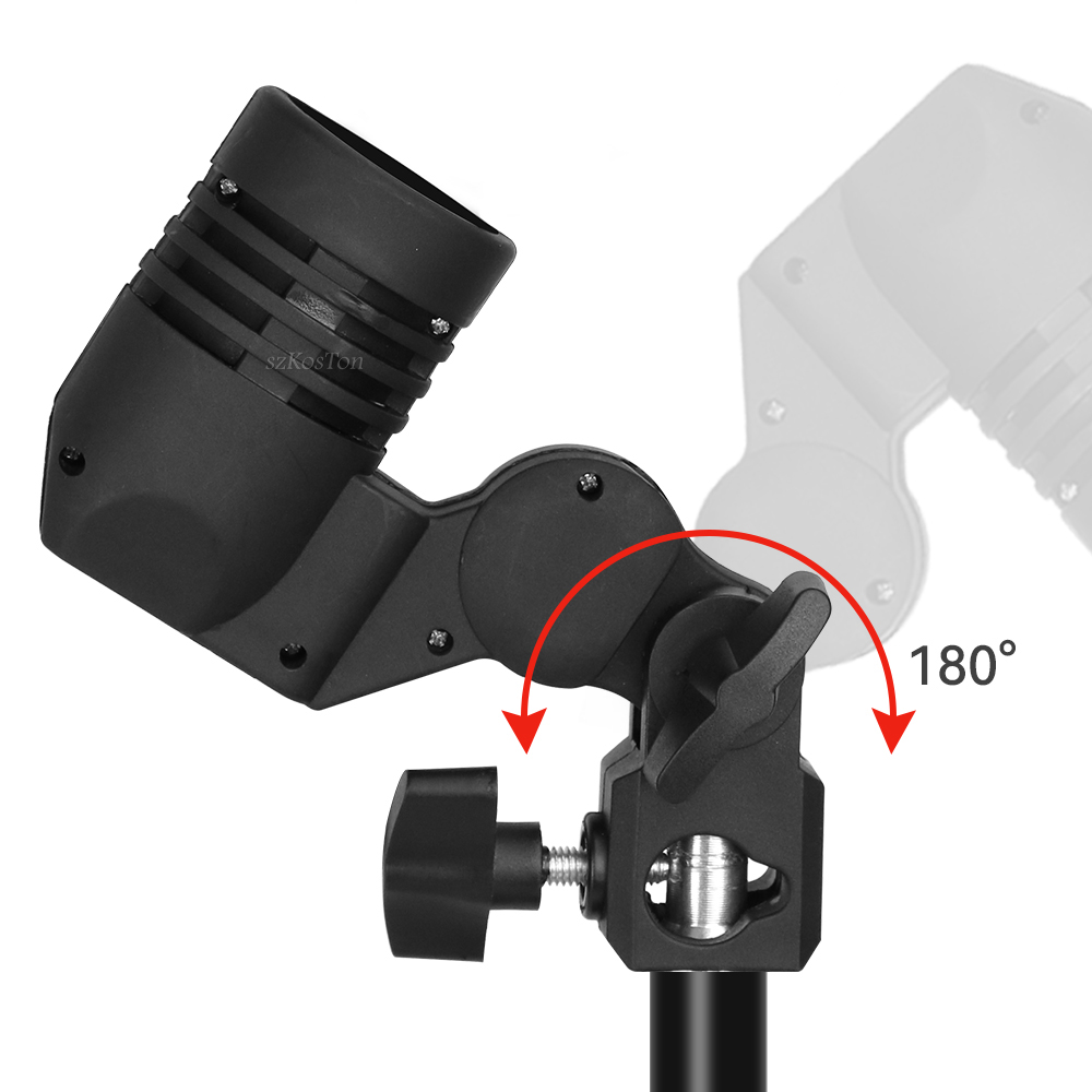 Pemegang bohlam kepala tunggal - Photography Umbrella Lighting Kit ulasan dan harga