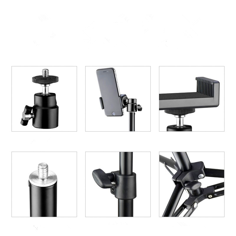 200Cm 160Cm 50Cm Lampu Tripod  - Photography Umbrella Lighting Kit ulasan dan harga