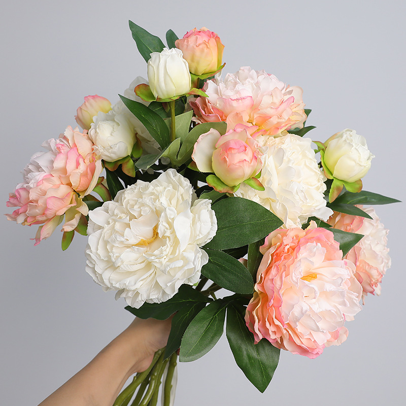 1 Buah Bunga Peony Retro 2 Kep - Photography Artificial Lighting ulasan dan harga
