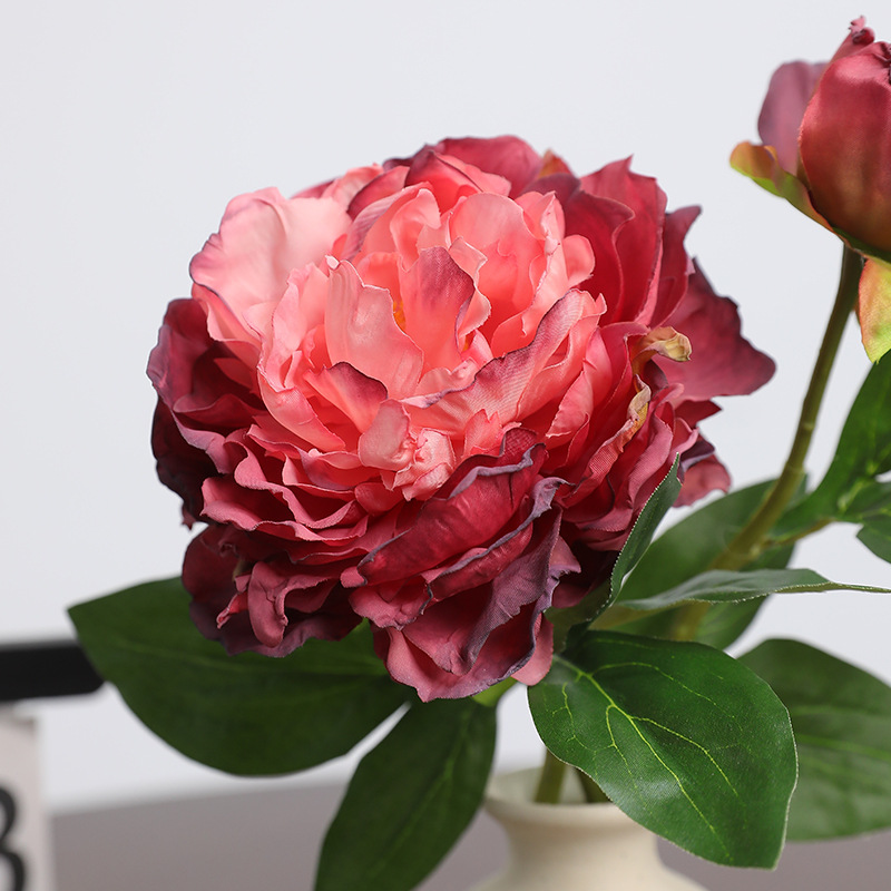 1 Buah Bunga Peony Retro 2 Kep - Photography Artificial Lighting ulasan dan harga