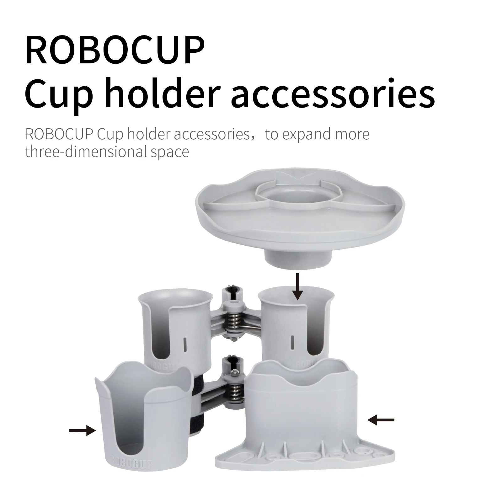 RoboCup Clamp On Cup Holder Ca - Photography Lighting Material ulasan dan harga