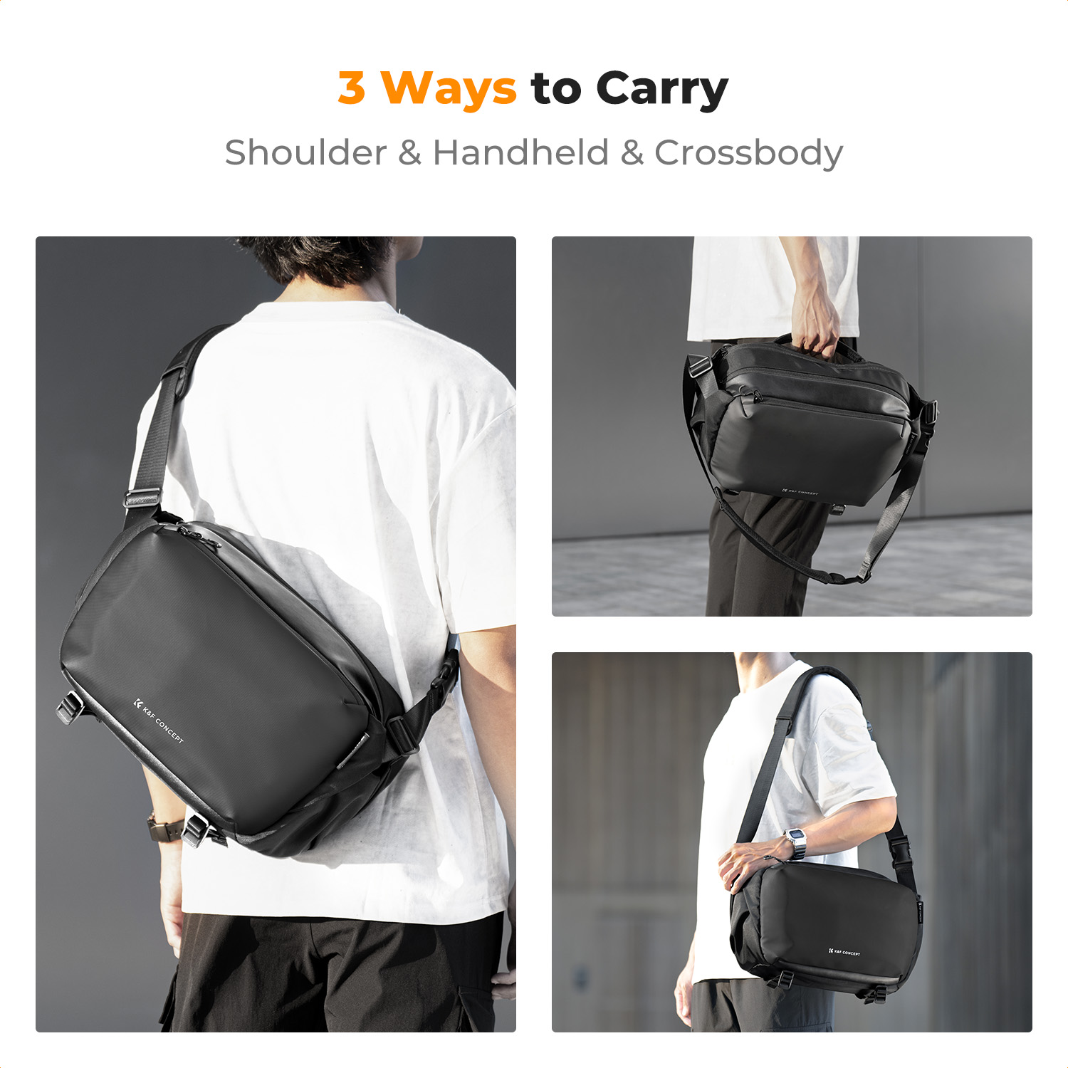 K&F CONCEPT 12L/10L Tas Selemp - Photography Lighting Bag ulasan dan harga