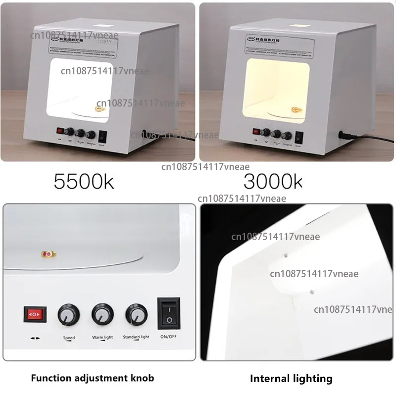 Kotak Studio Foto Portabel Kot - Photography Lighting For Jewelry ulasan dan harga