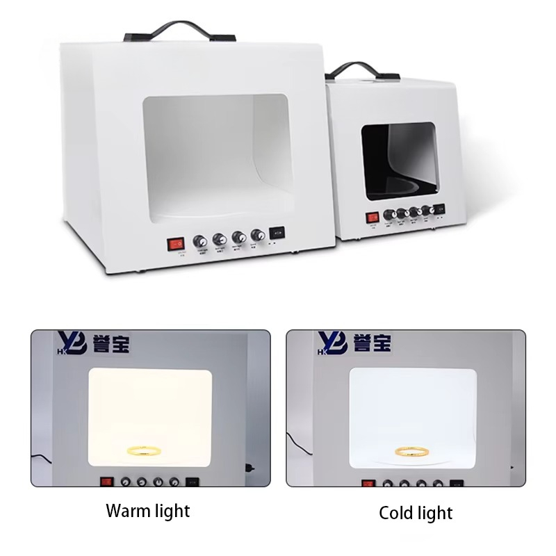 Kotak Lampu Tanpa Bayangan 20c - Photography Lighting For Jewelry ulasan dan harga