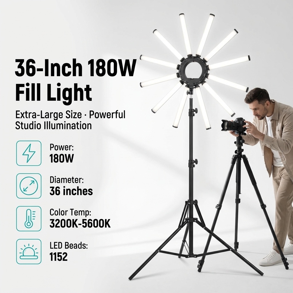 Kit Pencahayaan Fotografi Mult - Photography Lighting Kits ulasan dan harga