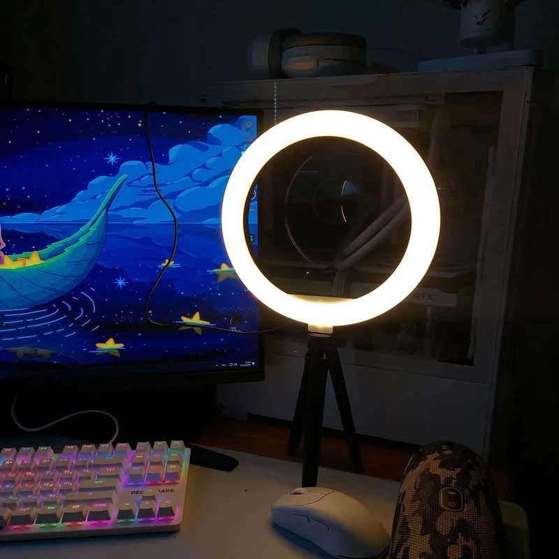 Ring Light Desiontal 26cm deng - Photography And Videography Lighting ulasan dan harga