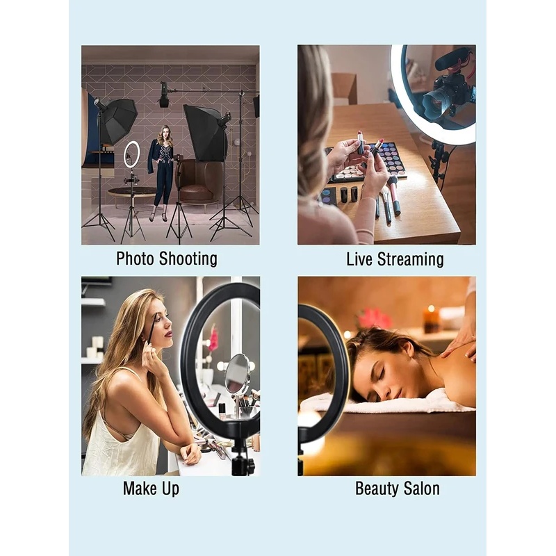 Ring Light Desiontal 26cm deng - Photography And Videography Lighting ulasan dan harga