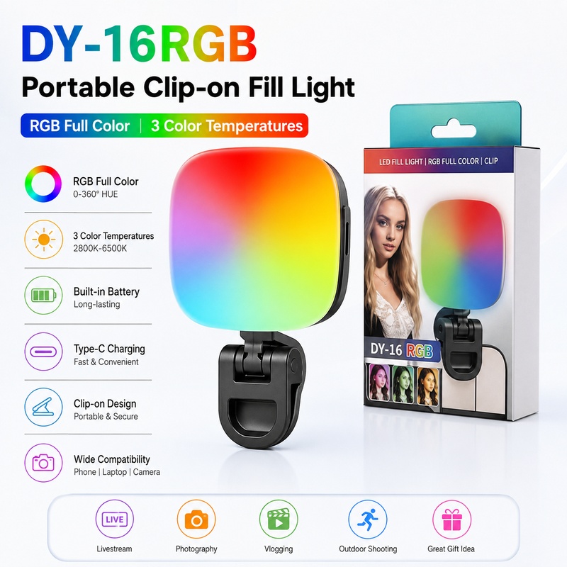 Lampu LED RGB Portabel untuk F - Photography Lighting Outdoor ulasan dan harga
