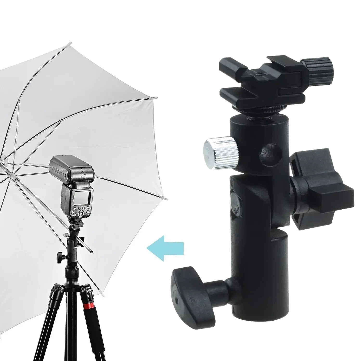 Dudukan lampu Flash Universal, - Photography Lighting Style ulasan dan harga