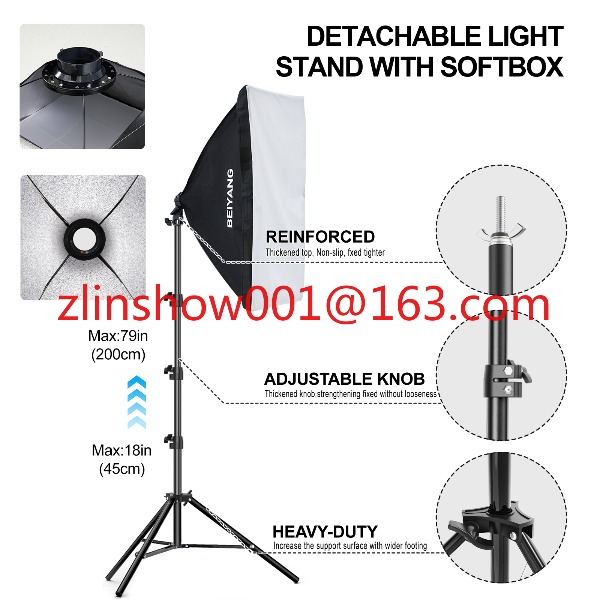 Peralatan Studio Foto 2.6*3m/2 - Photography Umbrella Lighting Kit ulasan dan harga