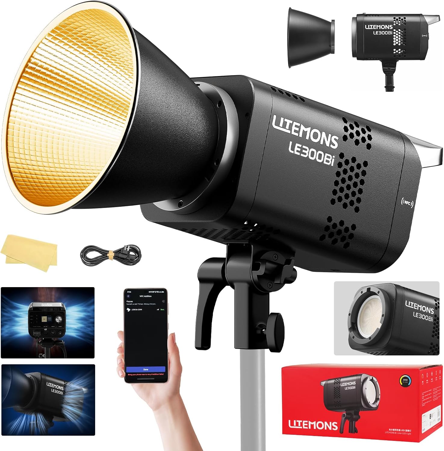 Kit Pencahayaan Video LED RGB, - Photography Lighting Kits ulasan dan harga