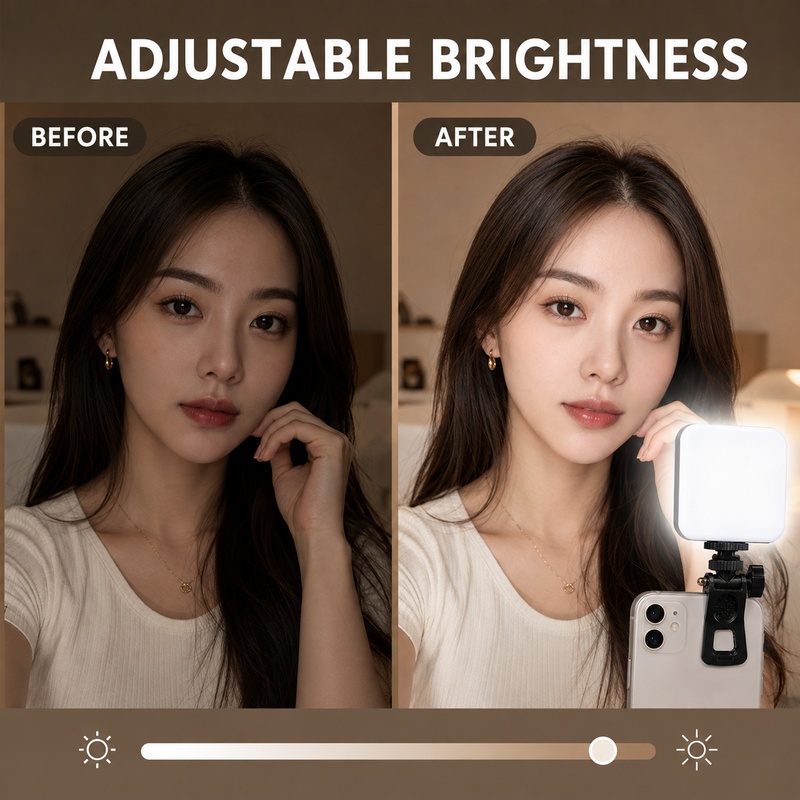 Lampu Selfie Portabel DY11Mini - Photography Lighting Outdoor ulasan dan harga