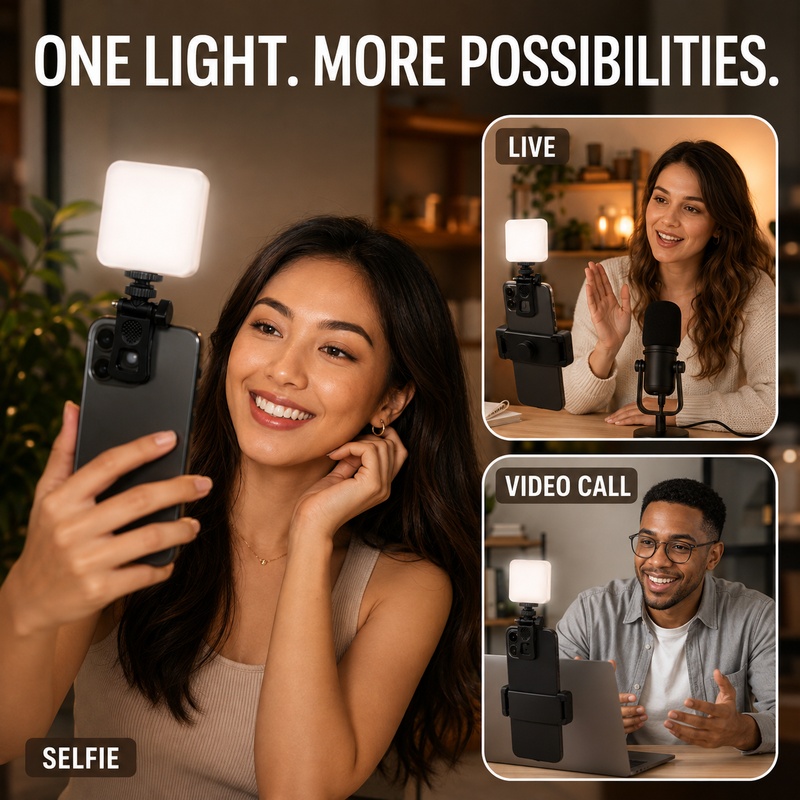 Lampu Selfie Portabel DY11Mini - Photography Lighting Outdoor ulasan dan harga