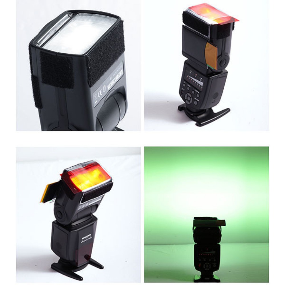 Kit Filter Pencahayaan Gel Fla - Photography Lighting With Flash ulasan dan harga