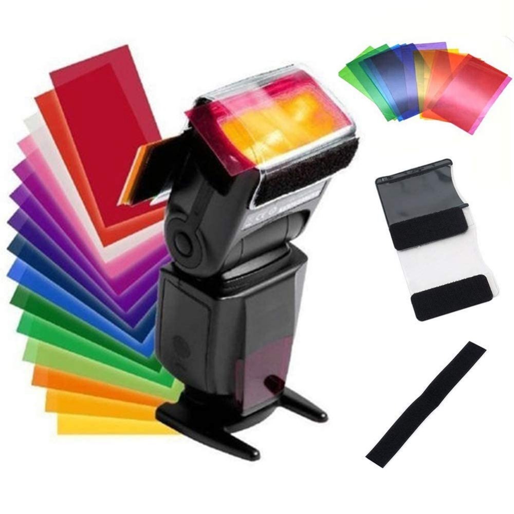 Kit Filter Pencahayaan Gel Fla - Photography Lighting With Flash ulasan dan harga