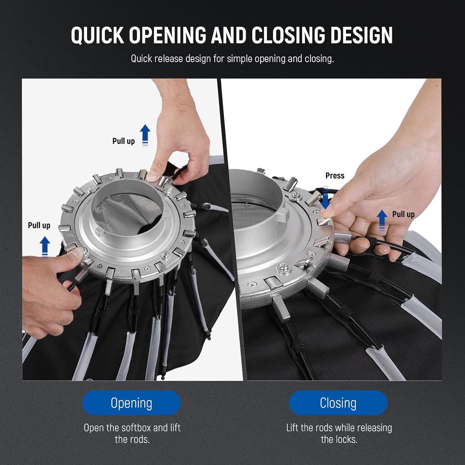 Softbox Parabola dengan Duduka - Photography Lighting Bag ulasan dan harga