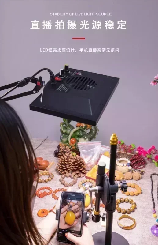 Lampu live streaming perhiasan - Photography Lighting For Jewelry ulasan dan harga