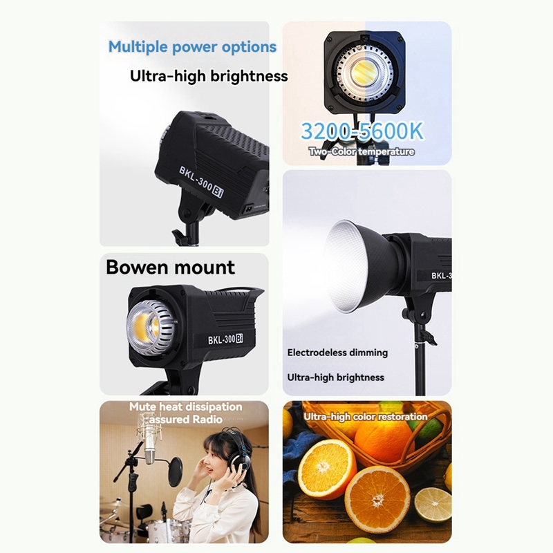 Lampu Video LED Bi 300W, Penca - Photography And Videography Lighting ulasan dan harga