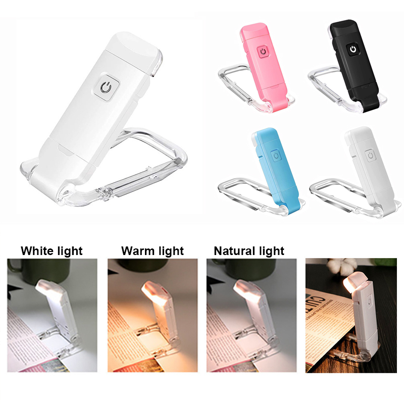Lampu Baca Jepit Buku, 3 Mode  - Photography Lighting Book ulasan dan harga