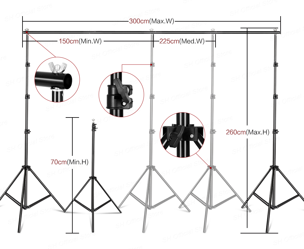 Kit Pencahayaan Softbox Studio - Photography Lighting Setup ulasan dan harga