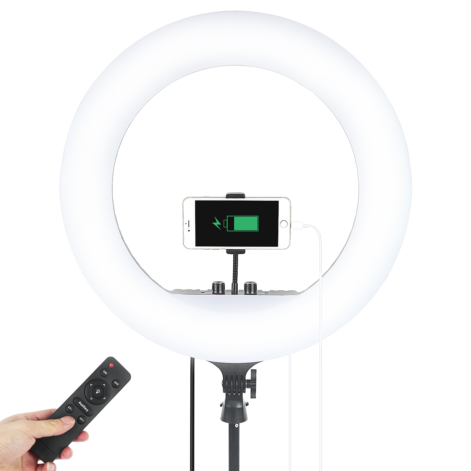 Fusitu FT-54 Lampu Cincin LED  - Photography Umbrella Lighting Kit ulasan dan harga