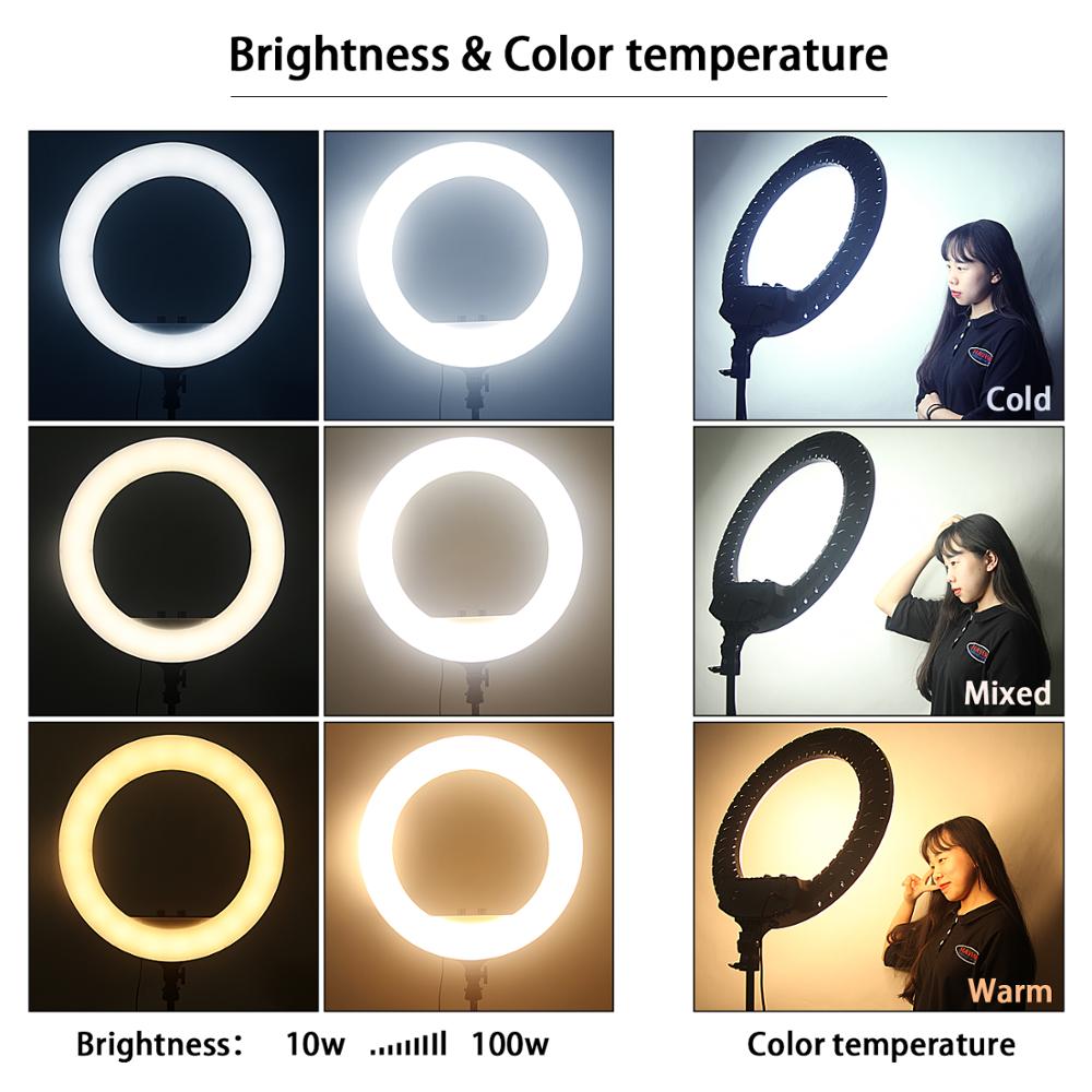 Fusitu FT-54 Lampu Cincin LED  - Photography Umbrella Lighting Kit ulasan dan harga
