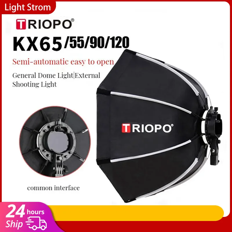 TRIOPO KX 65Cm 90Cm Softbox Ko - Photography Lighting With Flash ulasan dan harga