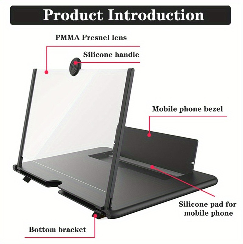Penguat Layar Ponsel HD 10/12  - Photography And Videography Lighting ulasan dan harga