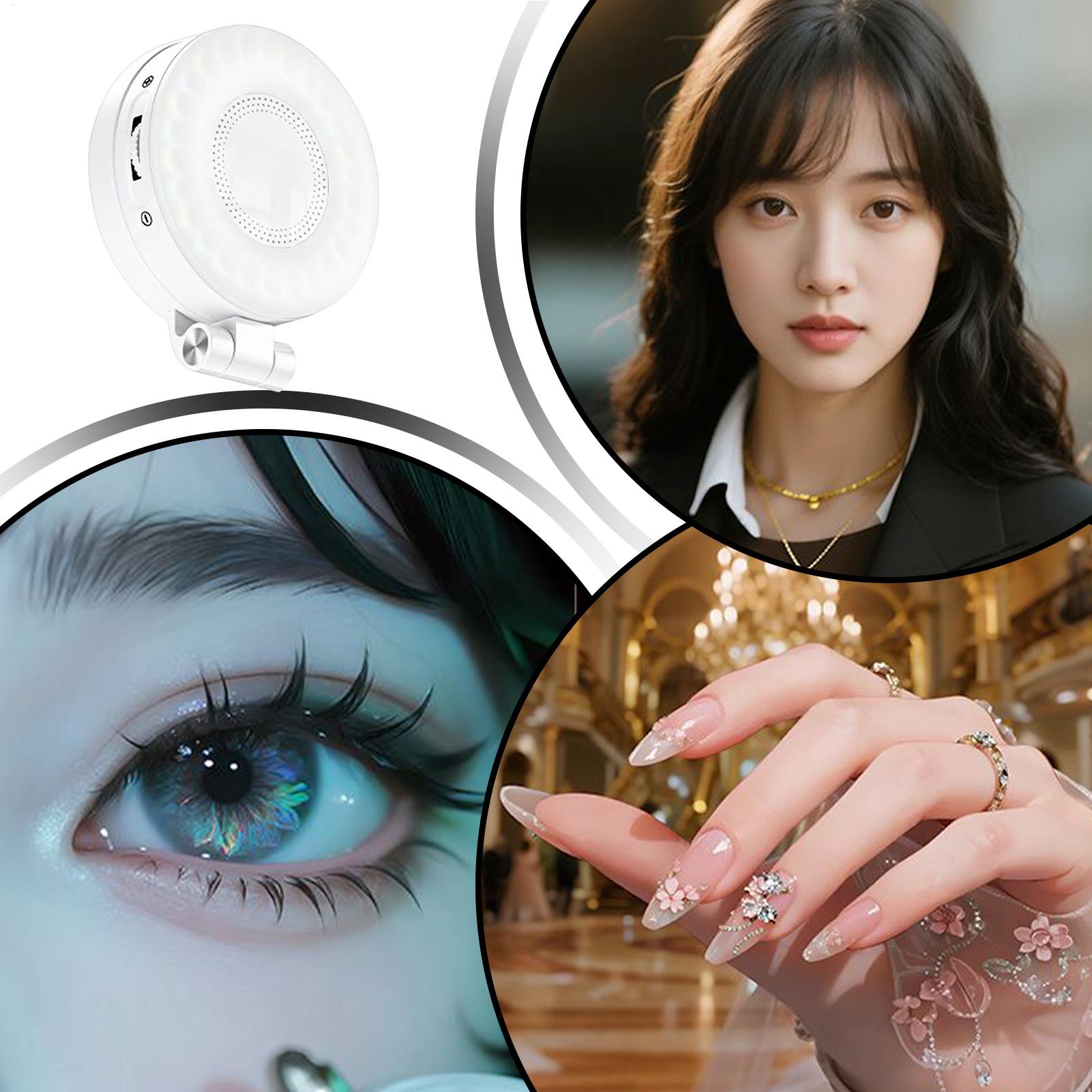 Lampu Selfie Portabel Jepit Ma - Makeup Photography Lighting ulasan dan harga