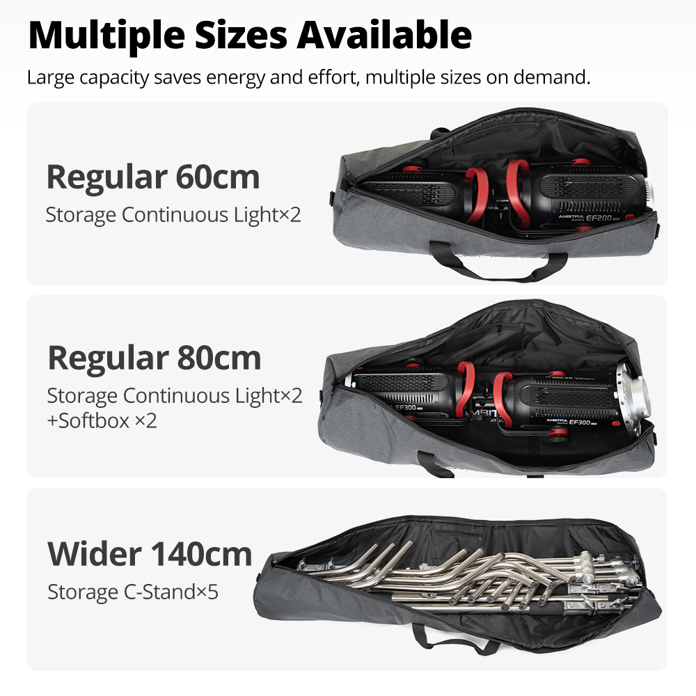 AMBITFUL TB PRO 50/60/70 // 80 - Photography Lighting Bag ulasan dan harga